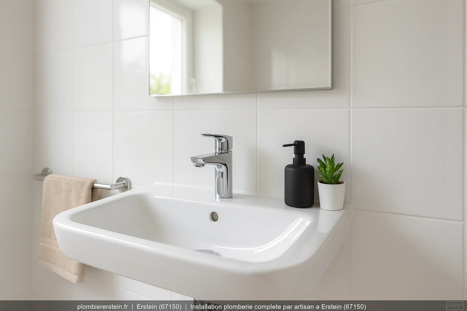 Installation plomberie complete par artisan a Erstein (67150)